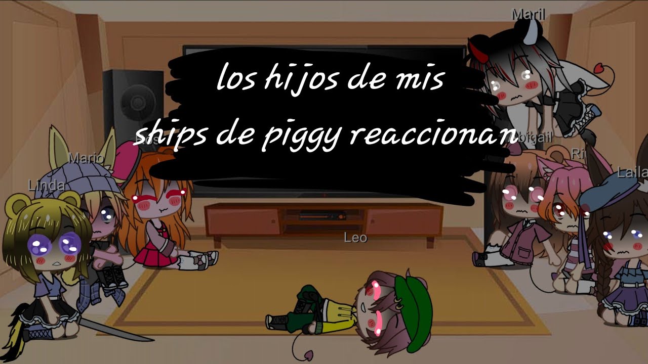 Los hijos de mis ships de piggy reaccionan a sus memes