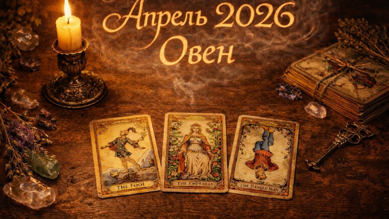# ♈ ОВЕН ТАРО-ПРОГНОЗ  АПРЕЛЬ 2026.#Работа, #Деньги, Личная Жизнь, Советы Гадания на картах Таро.