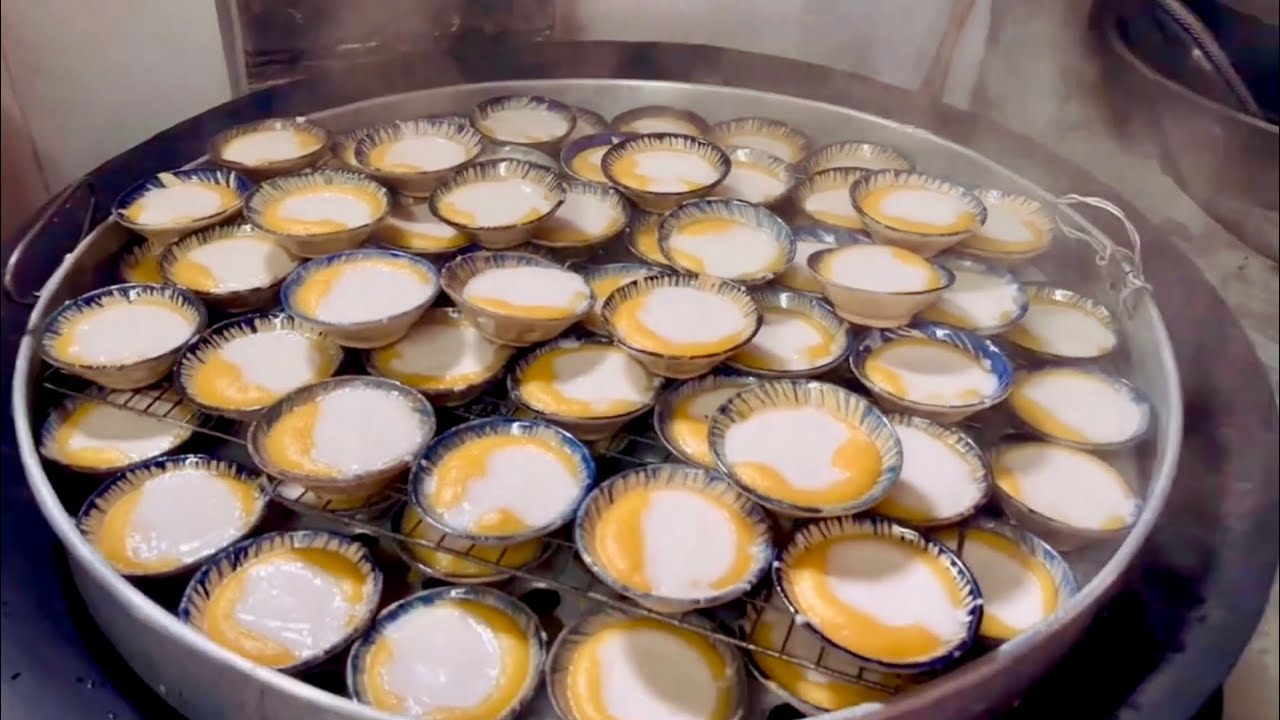 FOUR Delicious Steamed Rice Cakes in Siem Reap - Street Food In Cambodia