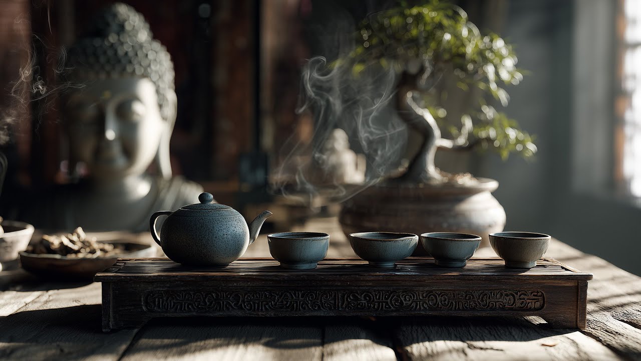 Zen Tea Ceremony | Instrumental Music for Soothing Balance & Wellness