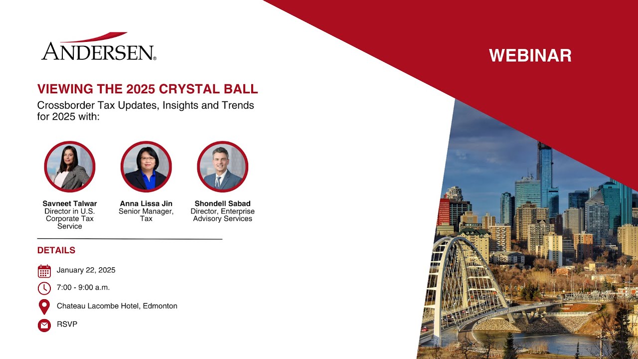 Viewing the 2025 Crystal Ball: Cross-border Tax Updates, Insights and Trends for 2025