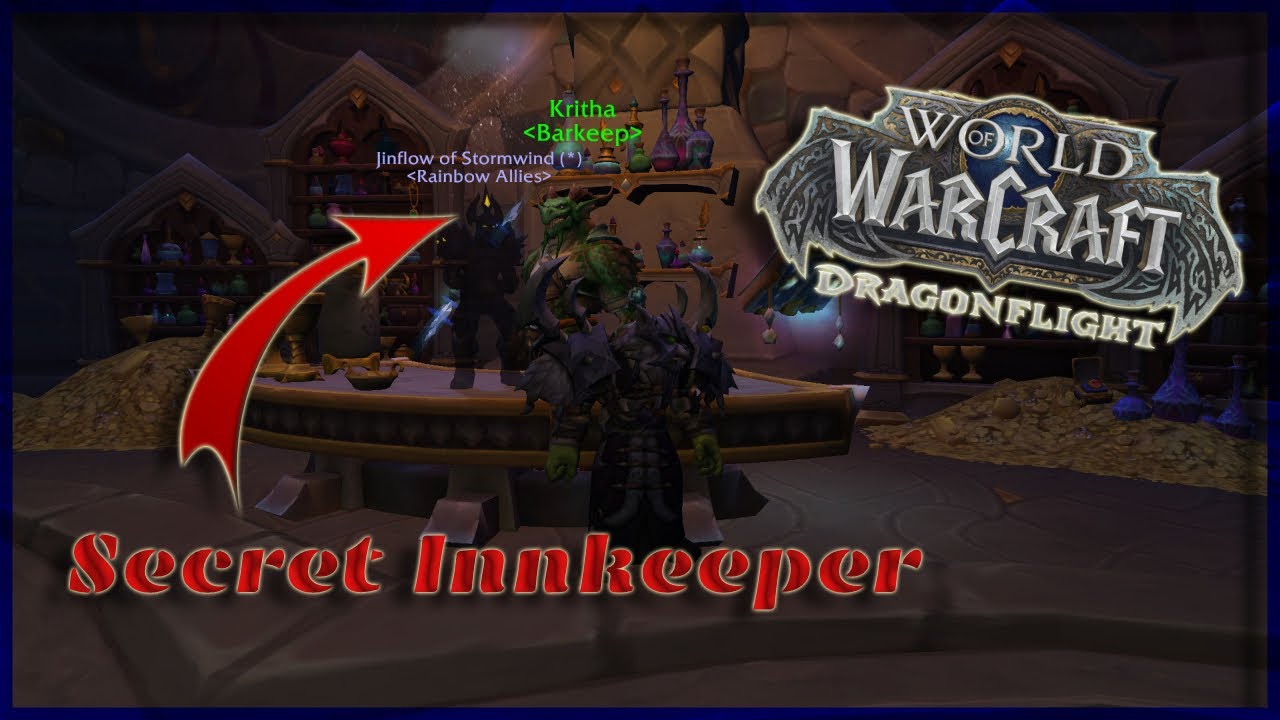 WoW Guide - Location of Secret Innkeeper - Dragonflight
