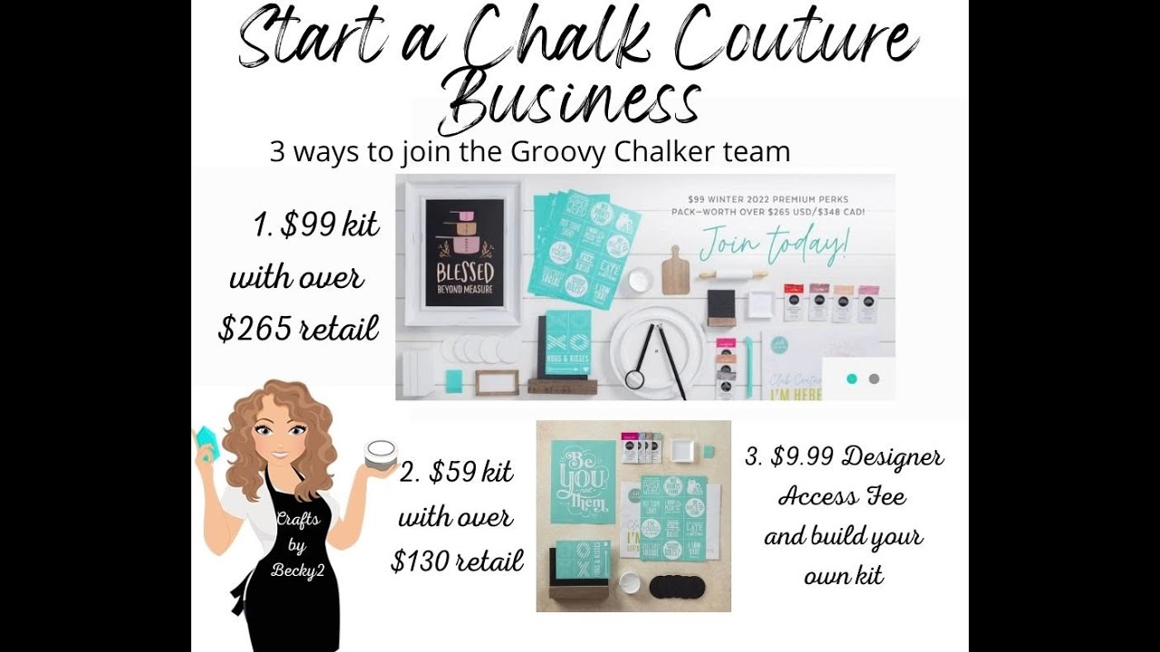 Chalk Couture, My Gift to Me,  3 ways to JOIN, Get paid in 4 hours, starting at $10. #chalkcouture