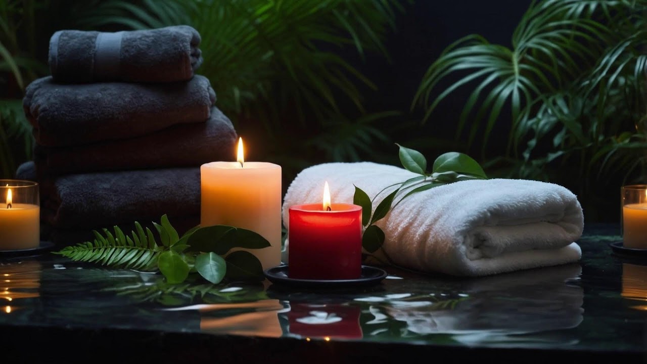 Relaxing Spa Music 🌺 The Peace Your Mind Needs Right Now – Stress Relief & Healing Piano 1
