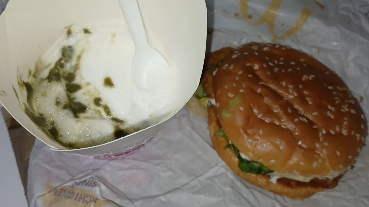 McChicken&Pistachio McFlurry