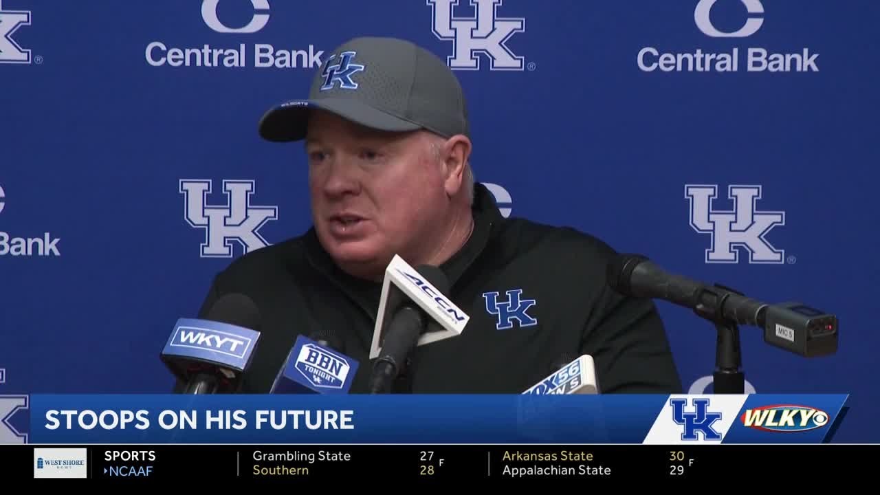 Mark Stoops comments on future of his career at the University of Kentucky