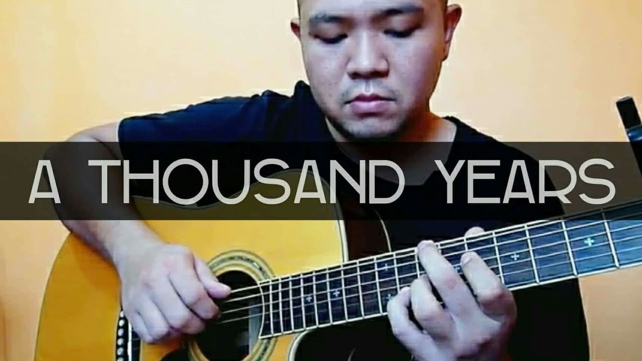 Christina Perri - A Thousand Years / Fingerstyle Guitar Cover
