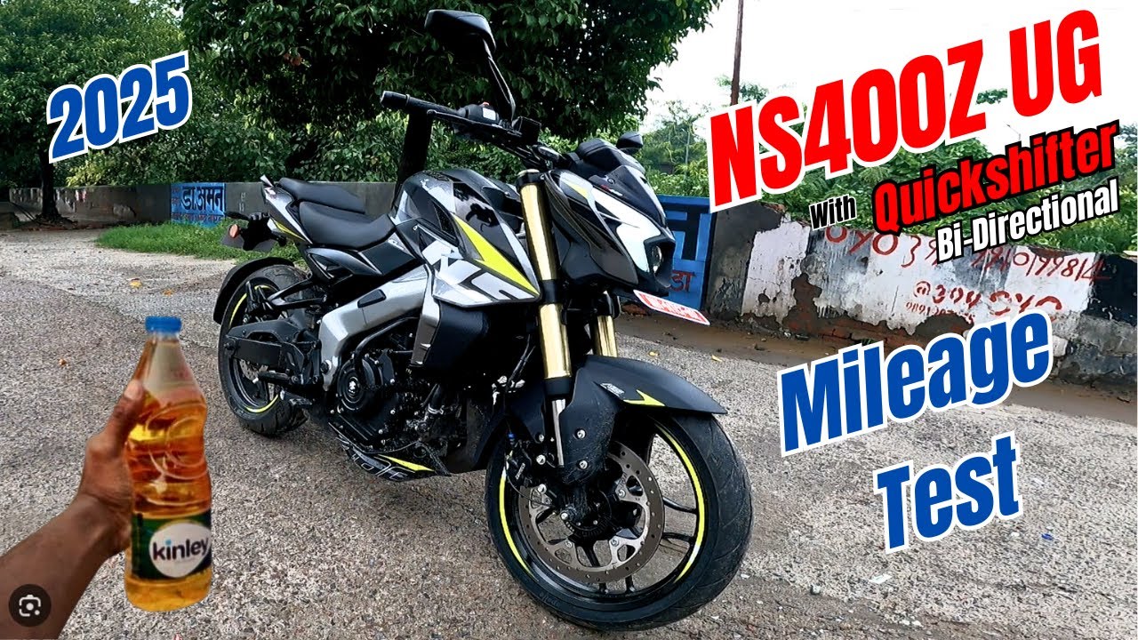 2025 NS400Z UG  with Quick Shifter MILEAGE TEST CITY RIDE