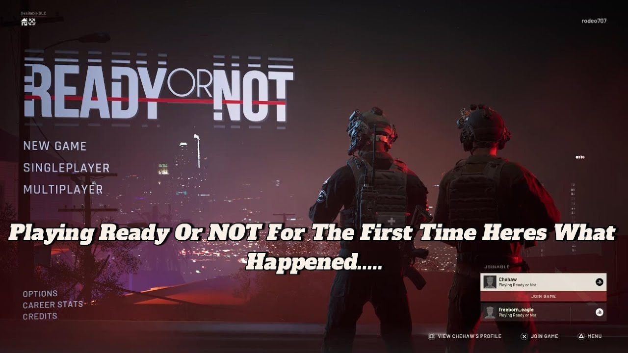 I Played Ready Or NOT For The First Time Here's What Happened....