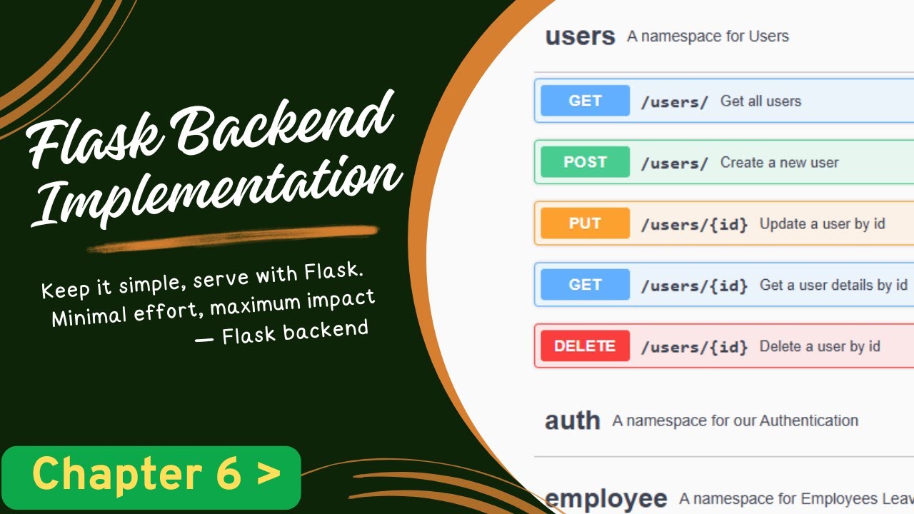 Flask Backend Implementation | SQLAlchemy migration with Flask Migrate | Chapter-6