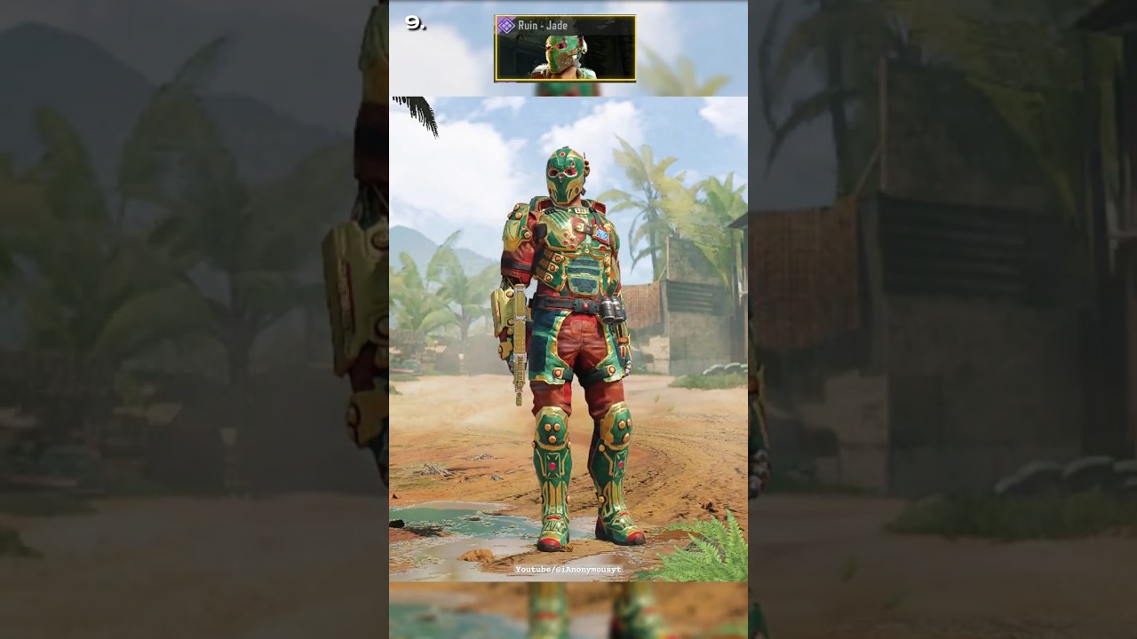 TOP 10 BEST OG BATTLE PASS CHARACTERS SKINS in CODM