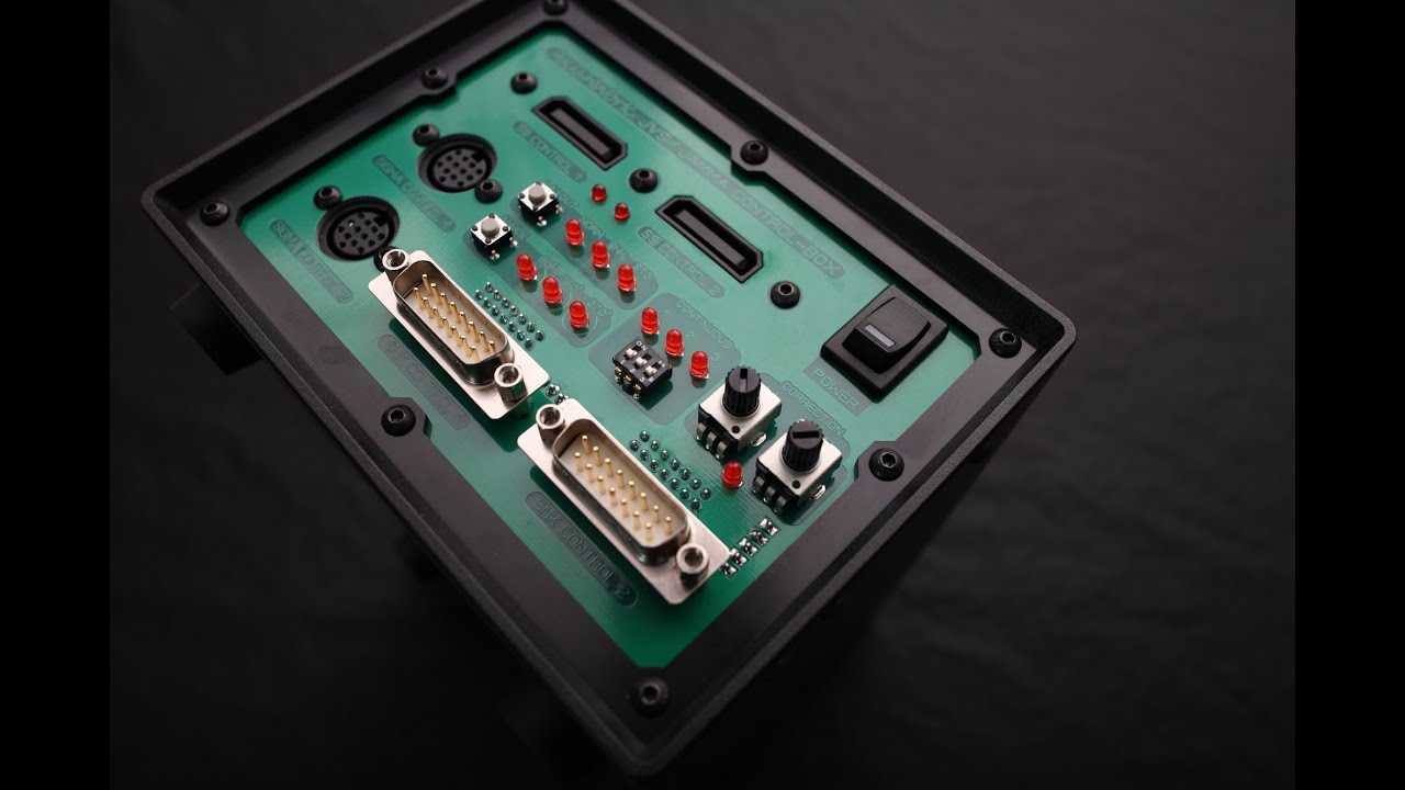 复古街机双用控制器：功能介绍和简单拆解 JVS / JAMMA CONTROL-BOX