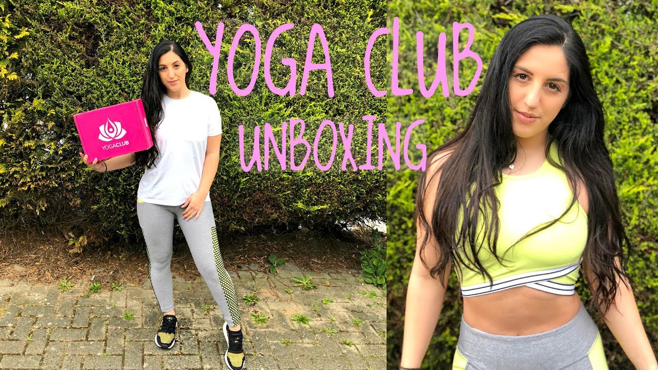 TRYING OUT YOGA CLUB'S SUBSCRIPTION BOX | Try On & Review!