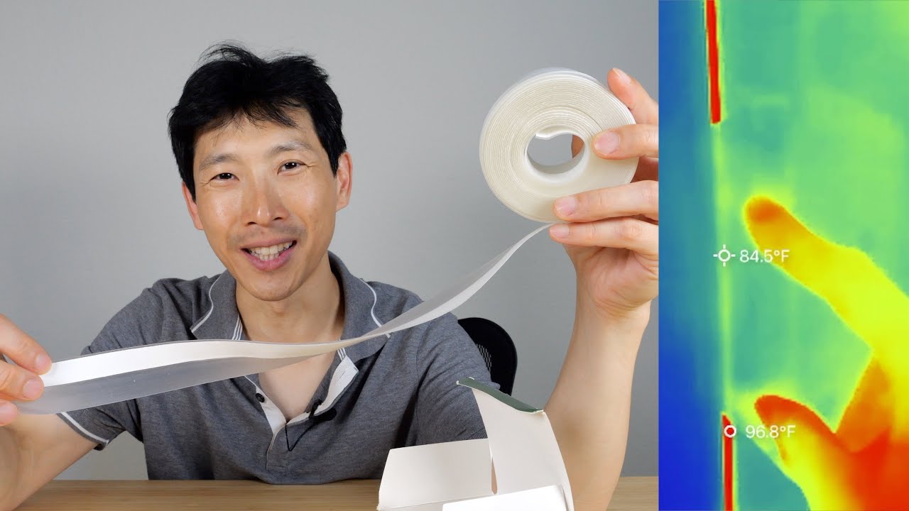Seal Under Door Drafts! Weather Stripping Tape [Bestong]