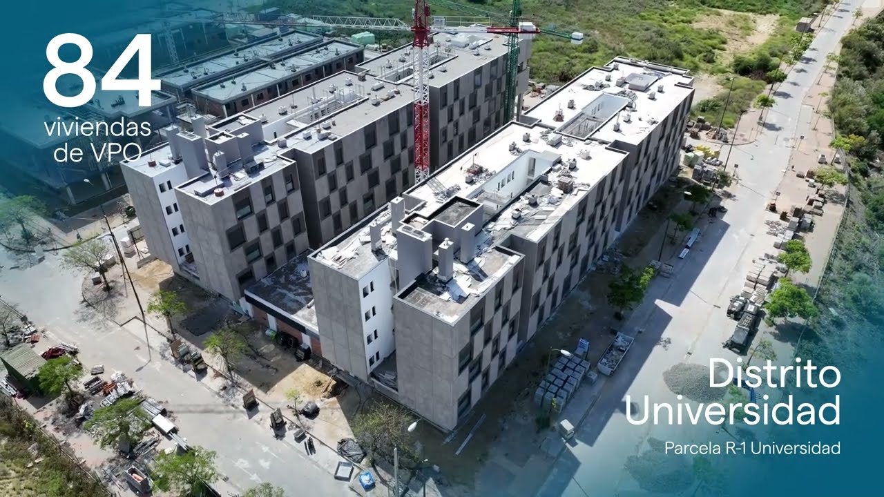 84 viviendas protegidas de alquiler en la parcela R-1 de distrito Universidad