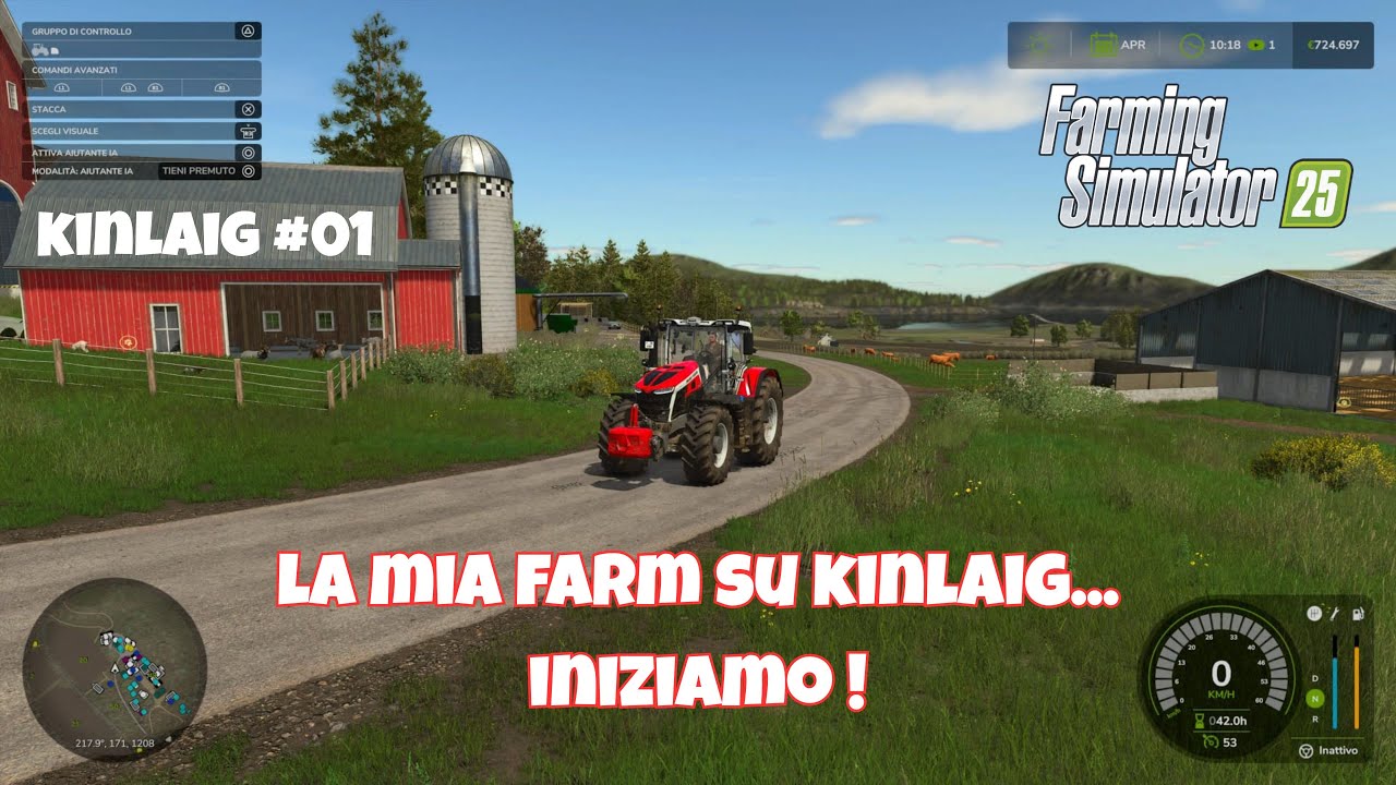 FS25 KINLAIG #01 | LA MIA FARM SCOZZESE SU FARMING SIMULATOR 25