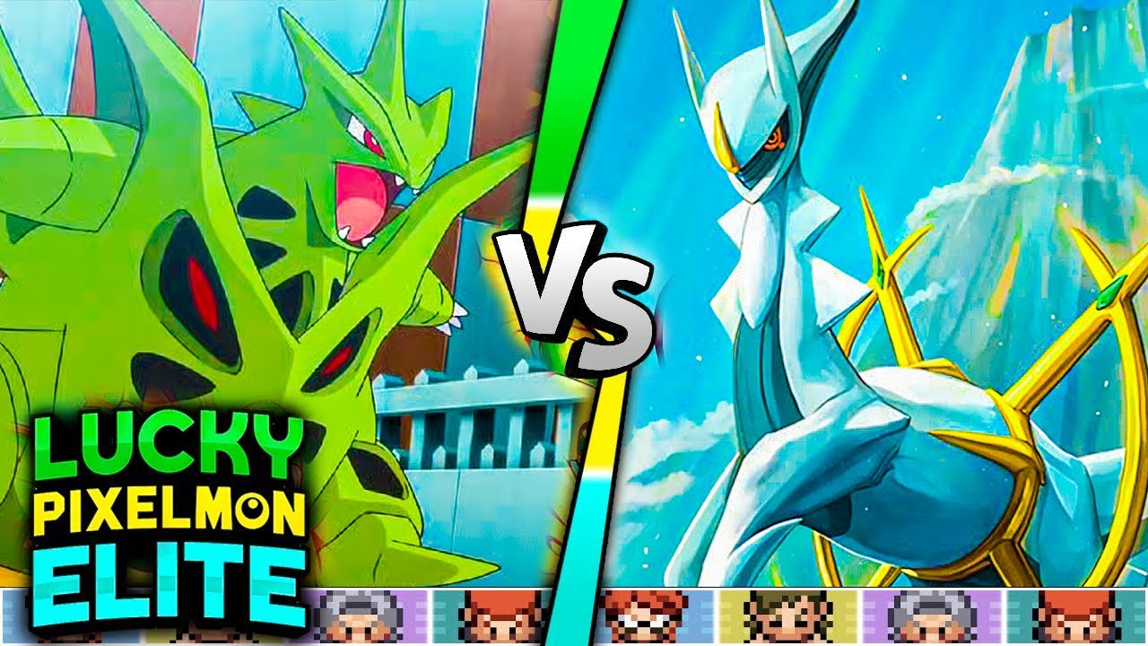 Minecraft LUCKY PIXELMON ELITE - TYRANITAR vs ARCEUS