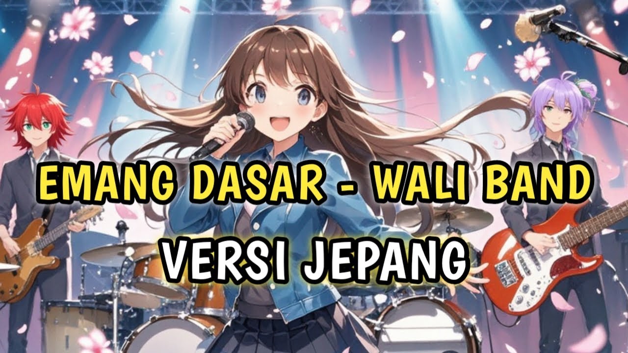 Emang Dasar - Wali Band | Versi Jepang #cover #waliband #emangdasar #musikai #aimusic