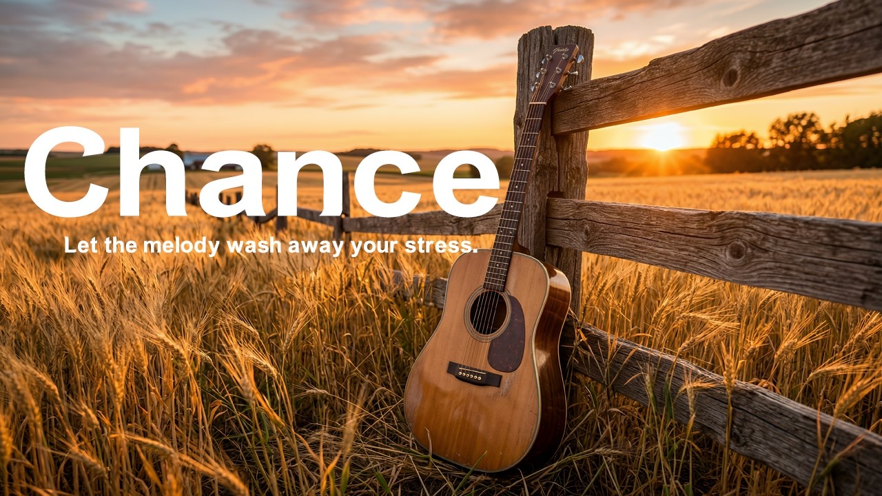 A Chance to Heal with Acoustic Guitar 🌅 | Golden Hour Relaxing Music (No Talking)
