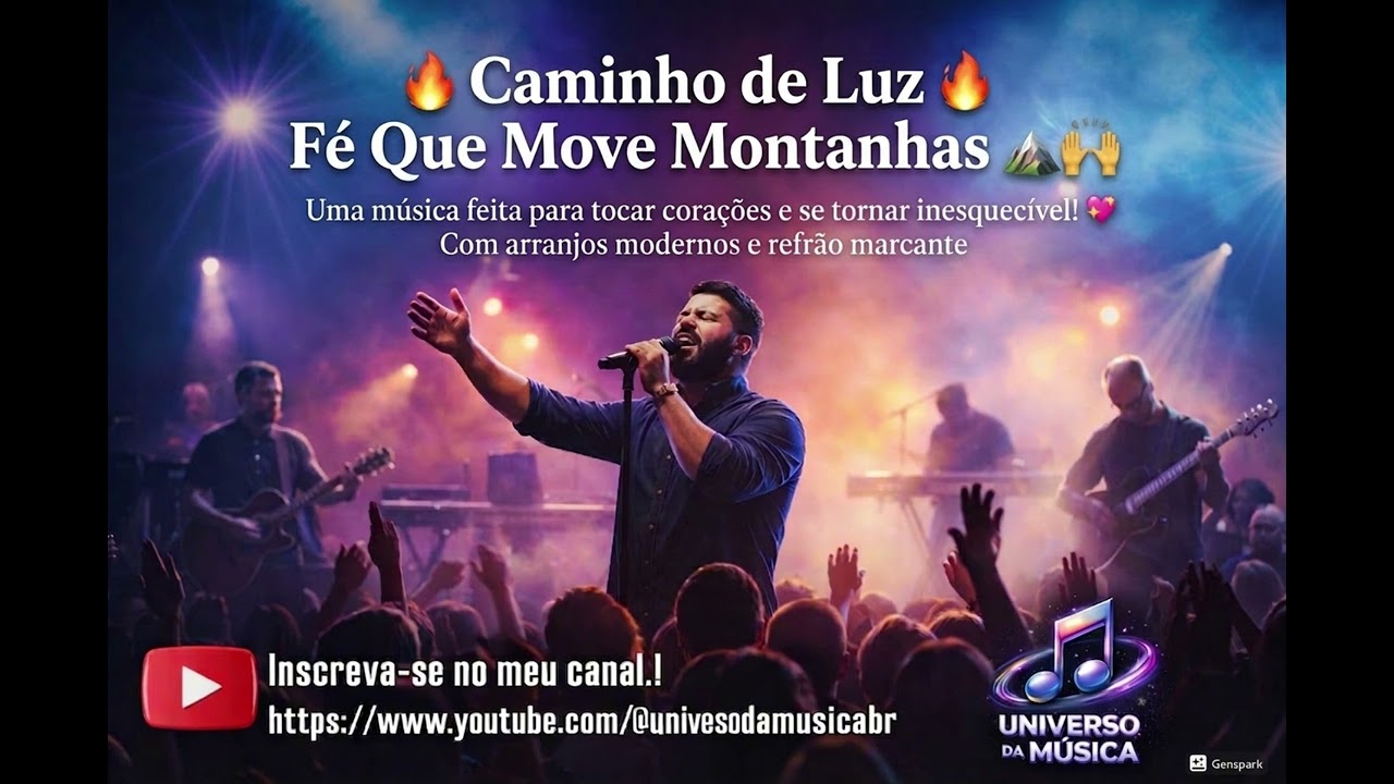 🔥 CAMINHO DE LUZ | Música Gospel Poderosa para Fortalecer Sua Fé 🙏✨ (Confie em Deus Sempre!)