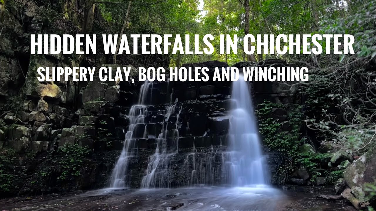 Waterfall chasing in Barrington Tops (Chichester state forest). Muddy 4x4 tracks