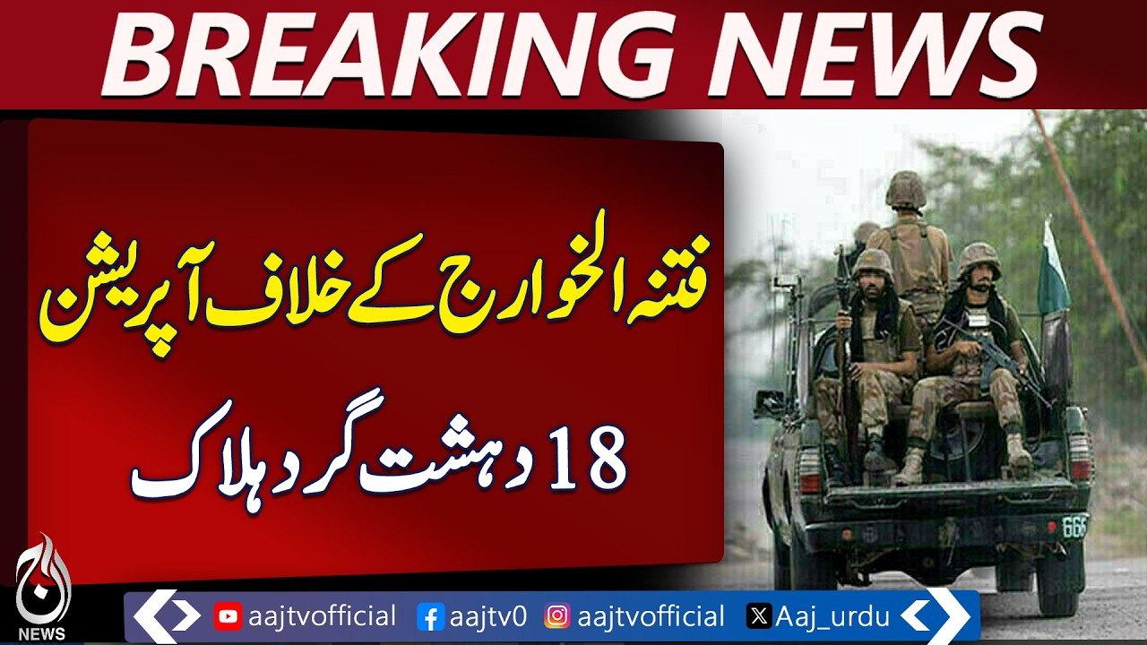Zhob Security Operation | Fitna al-Kharij Neutralized | Law Enforcement Update - Aaj Pakistan News