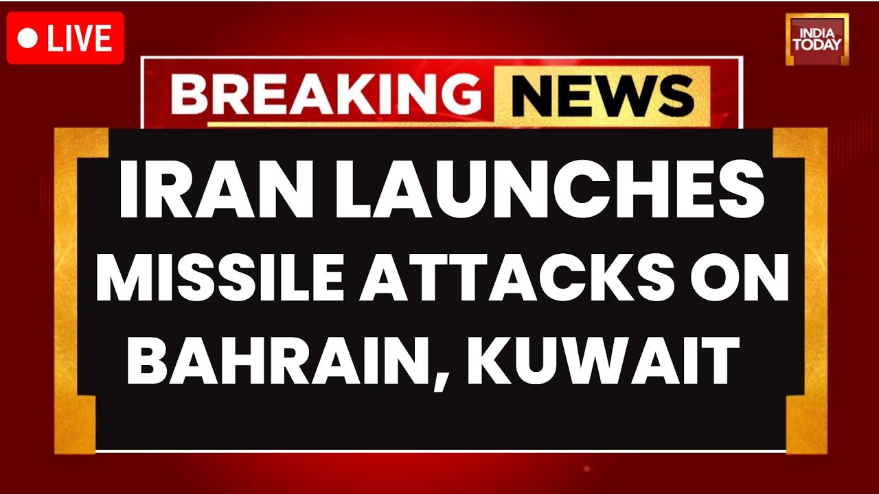 LIVE: Iran Launches Missiles On Bahrain, US Bases In Kuwait | End Of US-Iran Ceasefire? | Iran War