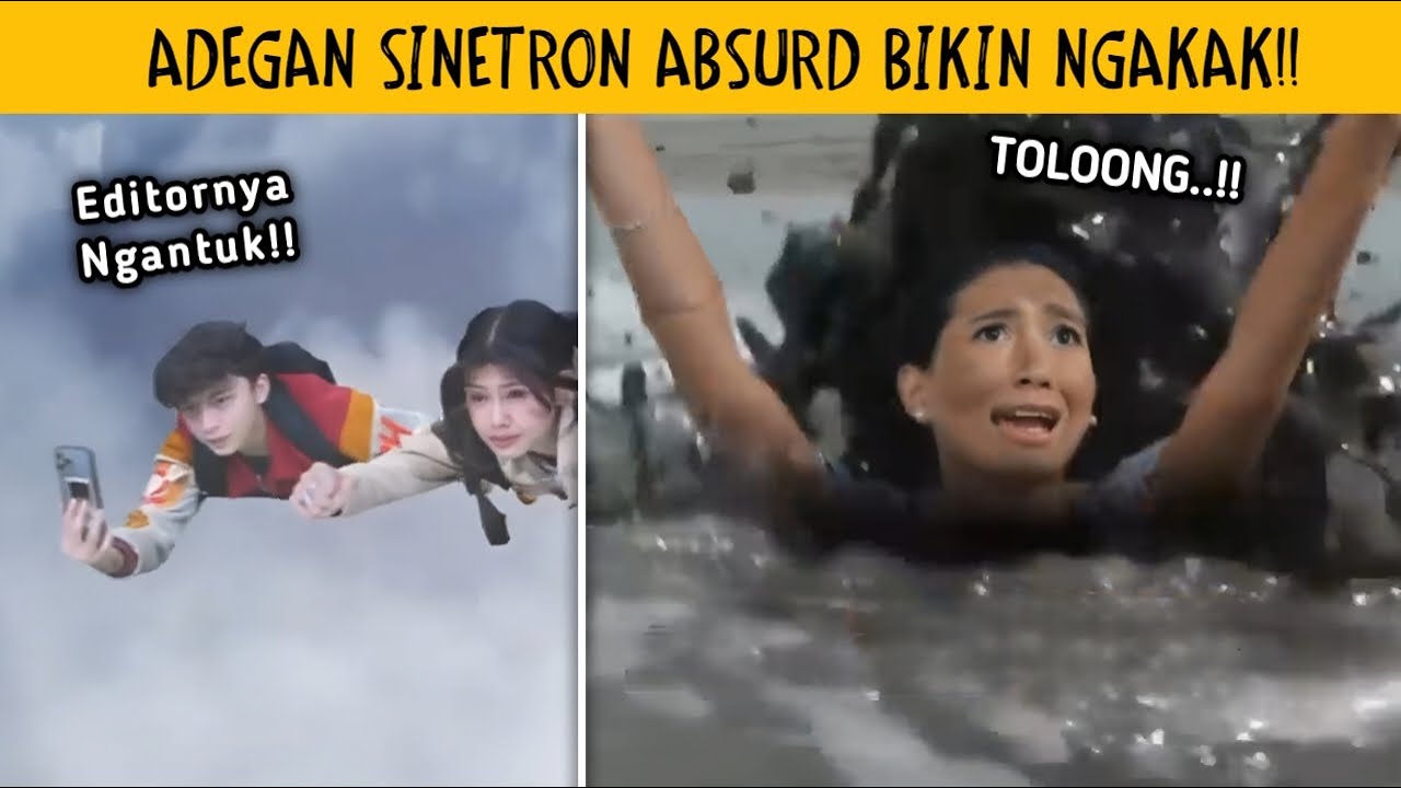 Editornya Ngelindur..!! Deretan Adegan Konyol Sinetron Indonesia Paling Bikin Ngakak