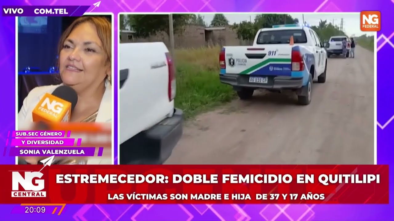 Conmoción en Chaco | Doble femicidio de madre e hija en Quitilipi
