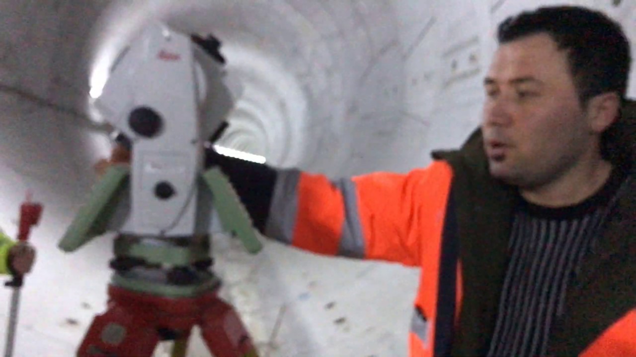 LEİCA TS16 TUNEL KESİT TARAMA OTOMATİK