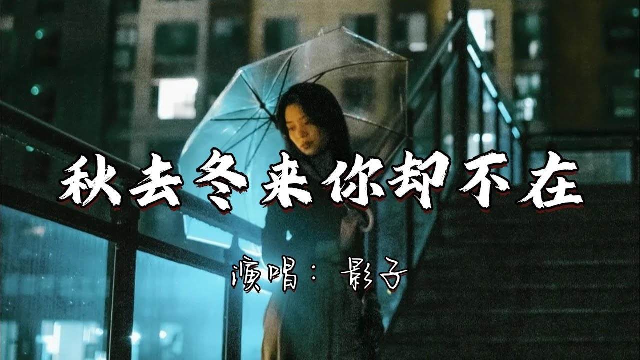 影子 - 秋去冬来你却不在『次次深爱次次伤害 次次心动次次无奈 你走了以后把我困在 回忆徘徊。』『动态歌词MV』#翻唱 #推荐好听的歌曲