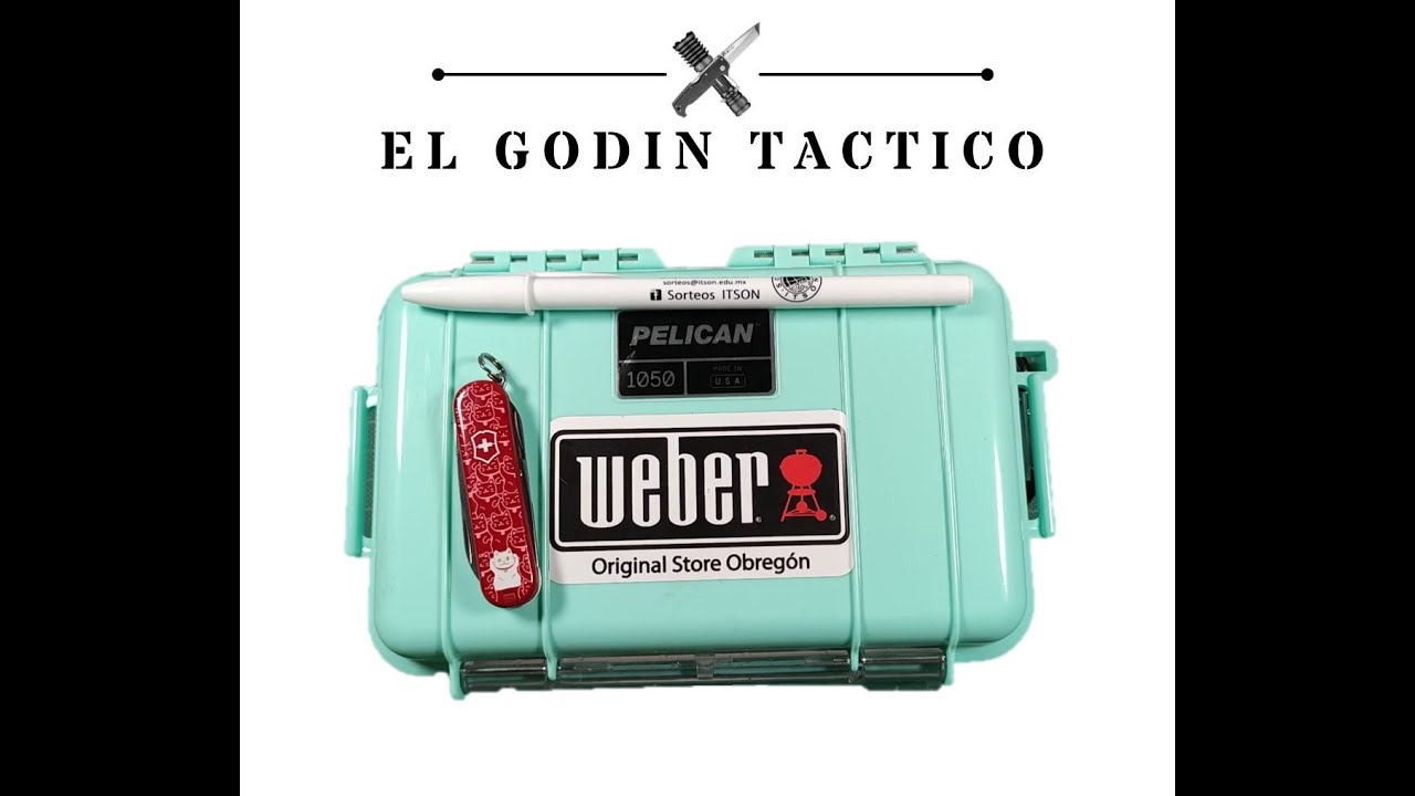 En Que Guardas tu EDC? Micro Case Pelican 1050 y Betterware Organi Classic 4
