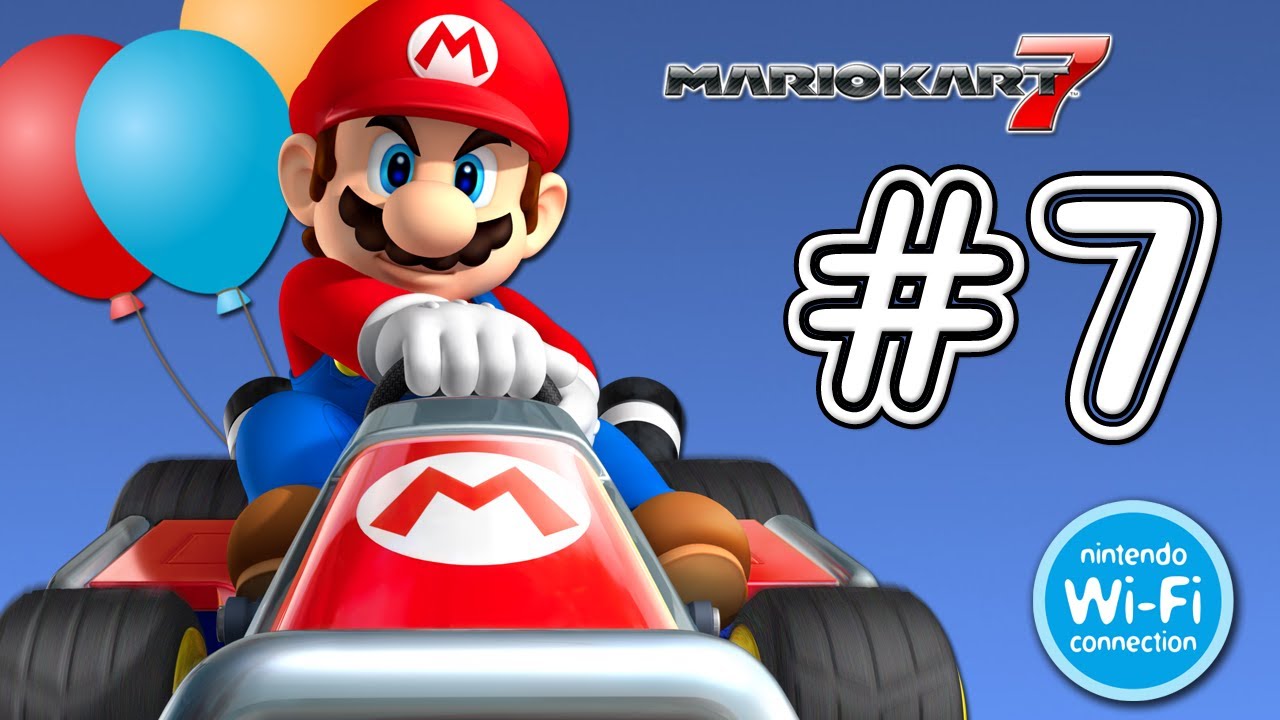 Mario Kart 7 3DS / Online: Balloon Battle - Big Donut, Palm Shore, Battle Course 1, Honeybee Hive
