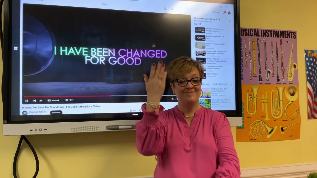 Sign Language “ For Good” from Wicked