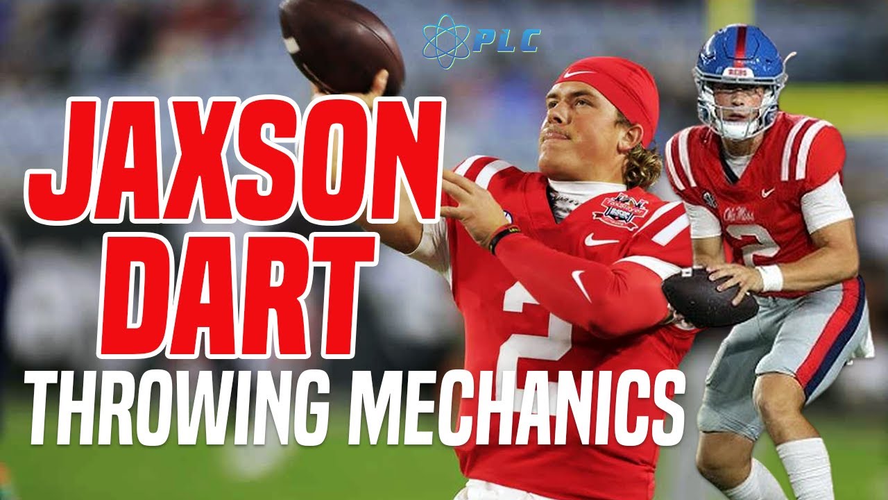 Jaxson Dart Throwing Mechanics Breakdown | How To Increase Your Throwing Power #quarterbackmechanics