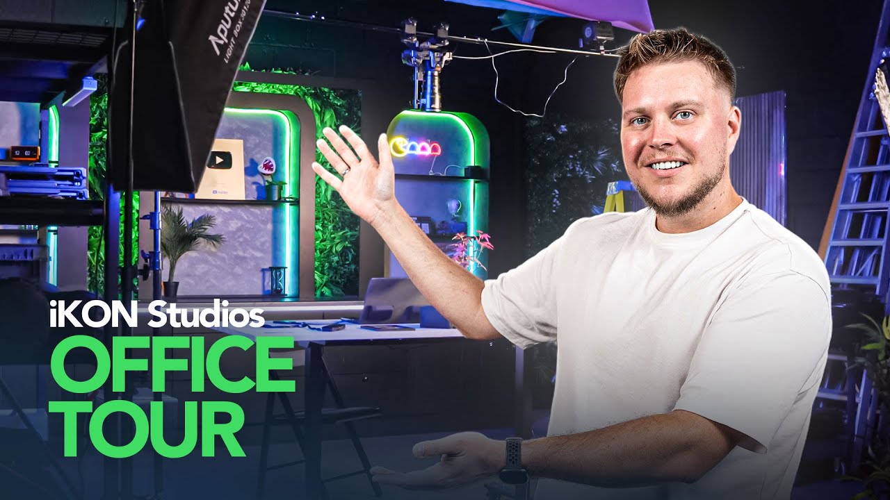 Inside The £200,000 iKon Studios With Kon! | Office Tour