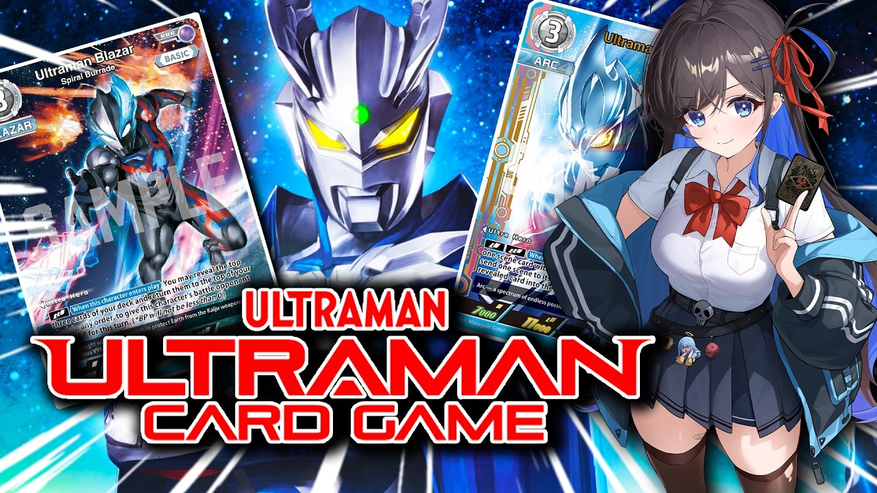 Ultraman Card Game Starter Decks + Booster Box Opening and Impressions!