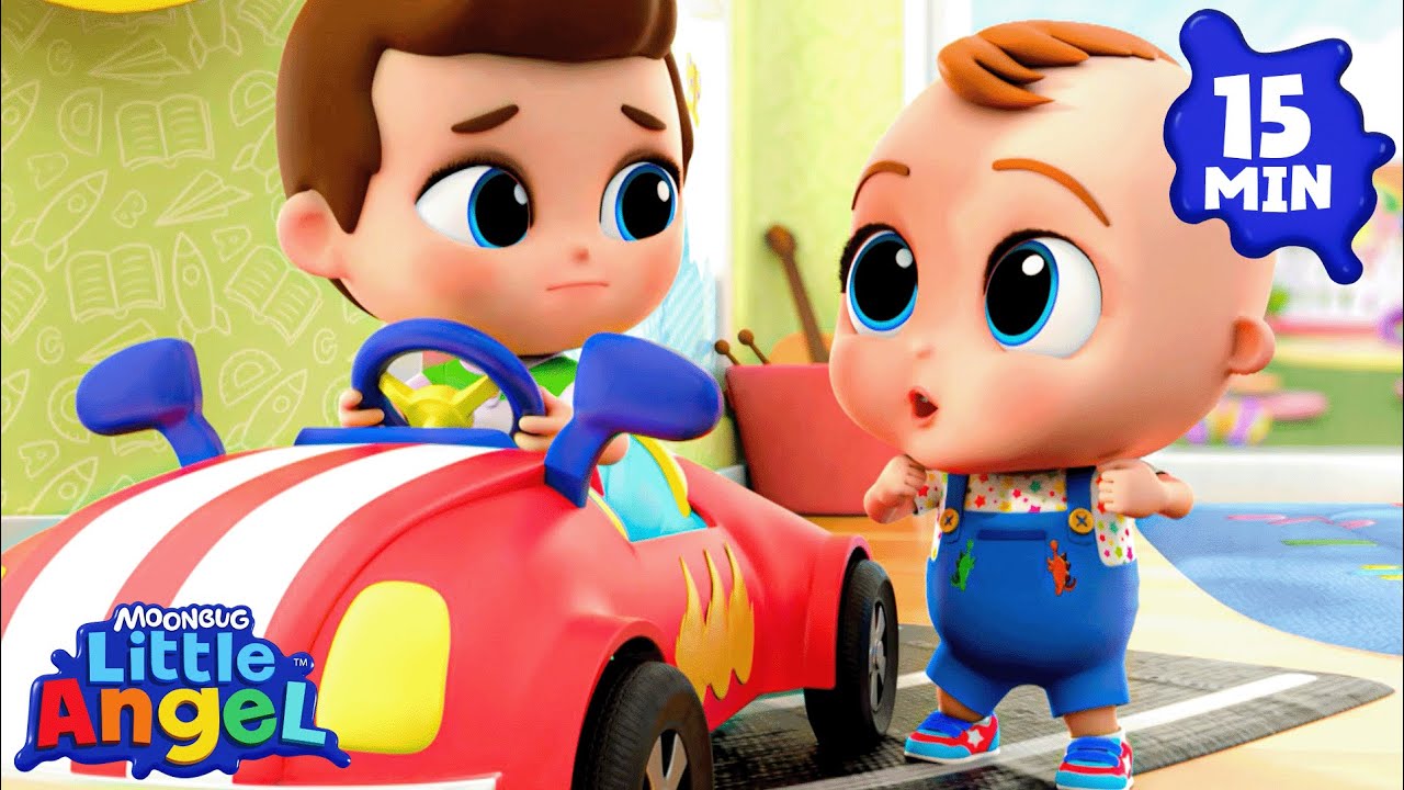 Be Kind & Share 💕🤲 | Little Angel And Friends Kid Songs