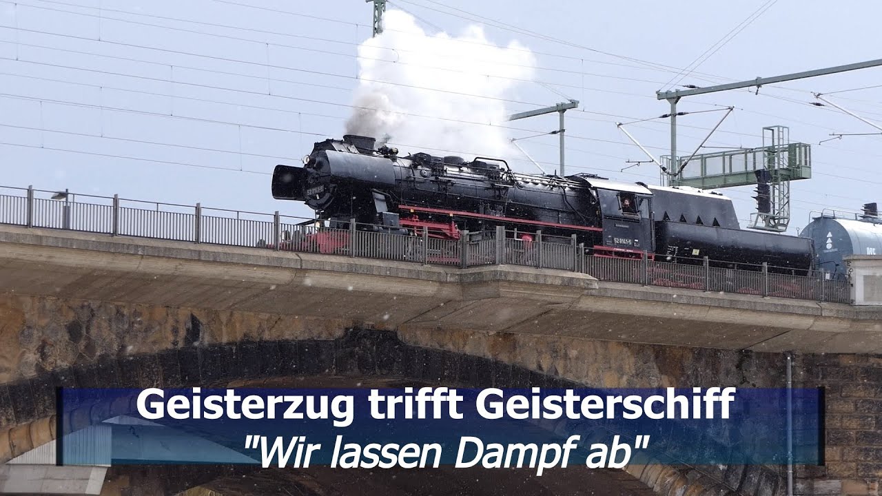 Geisterzug trifft Geisterschiff 