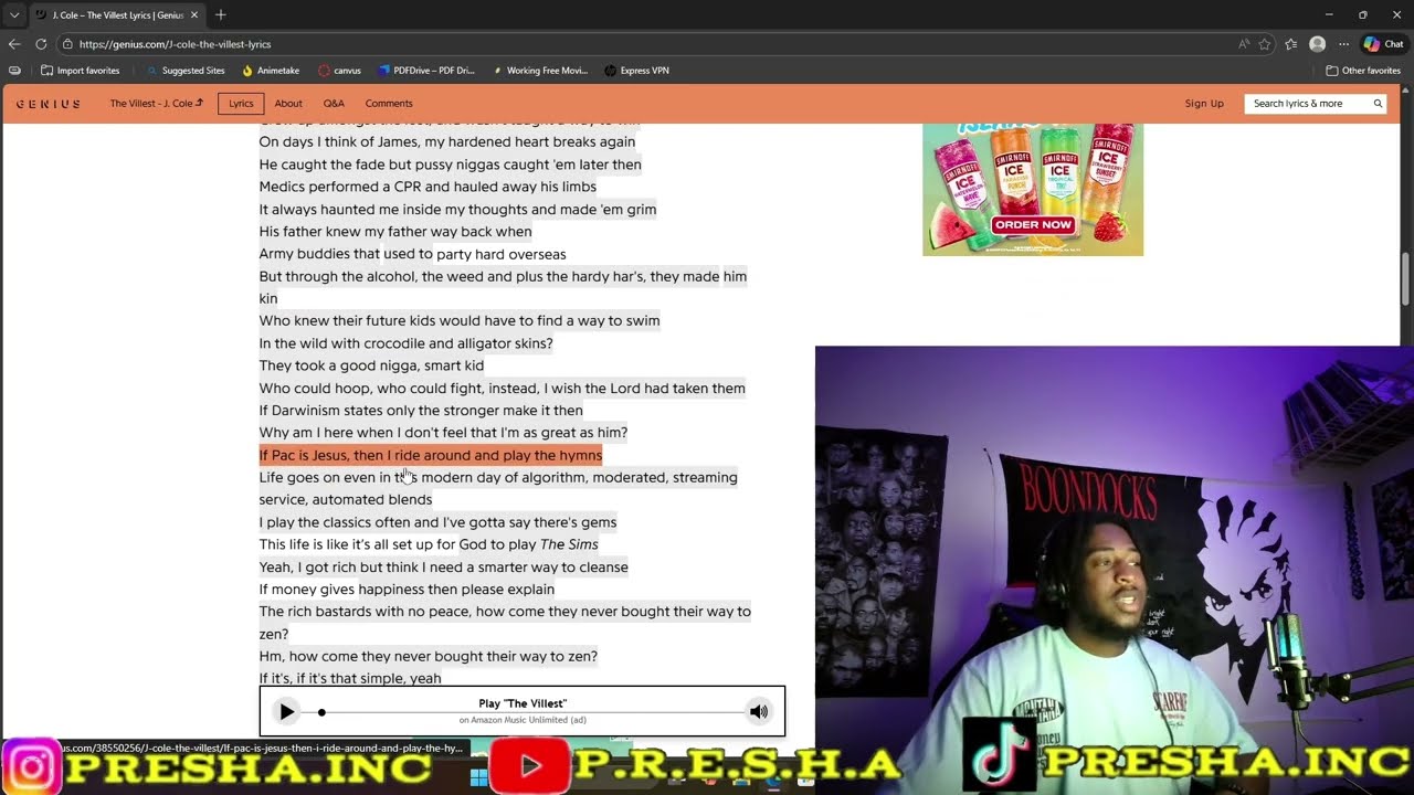 J.COLE - THE FALL OFF (Disk 2) | PRESHA SOLO REVIEW