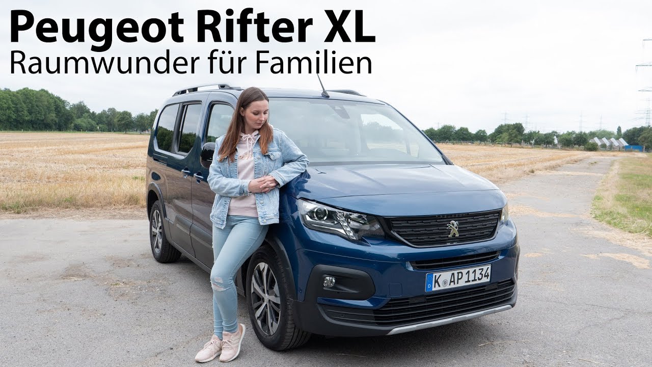 2019 Peugeot Rifter XL BlueHDI 130 Fahrbericht / Raumwunder für Familien - Autophorie