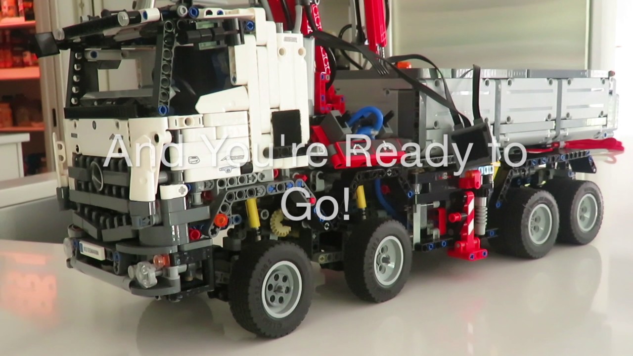 LEGO Mercedes Arocs 42043 RC Mod Tutorial (EASY WAY)