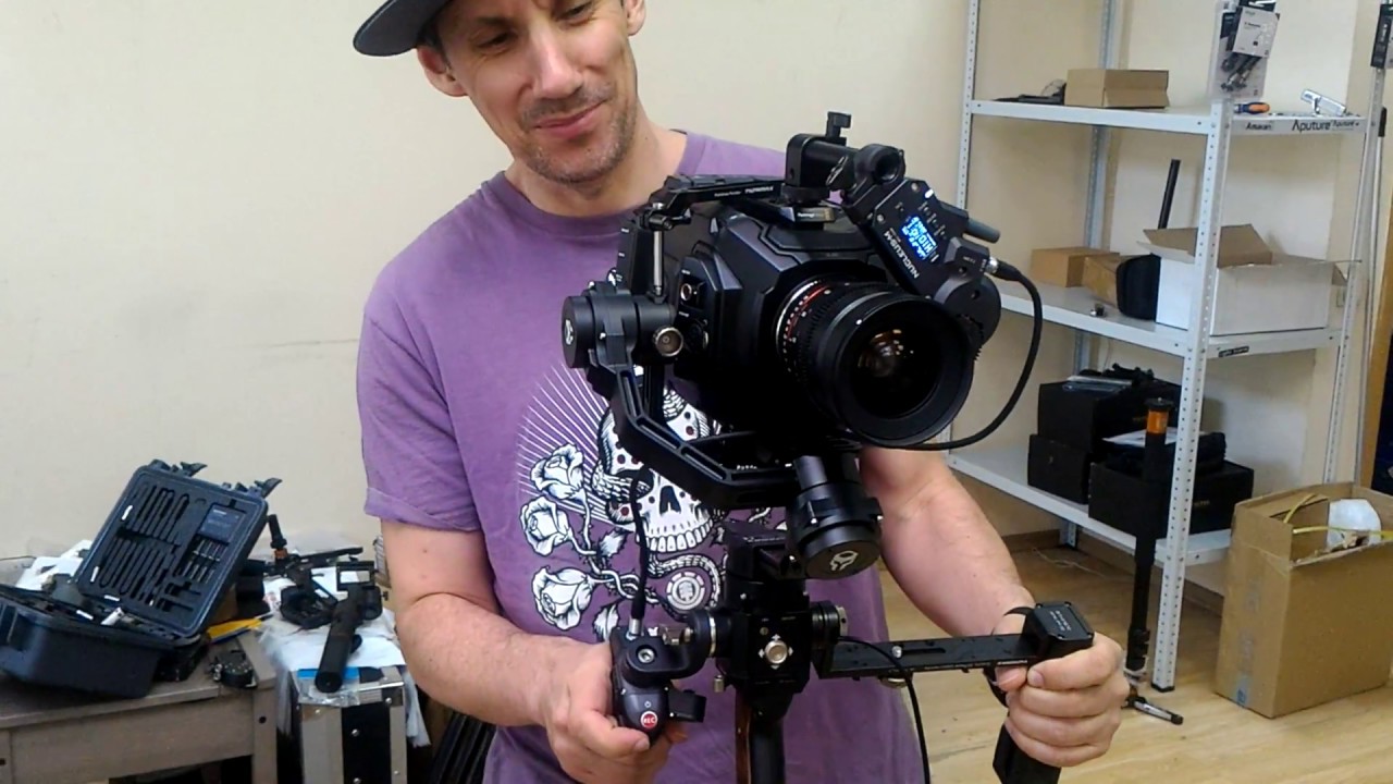 Тест Tilta Gravity G2x + Blackmagic URSA Mini + Tilta Nucleus-M