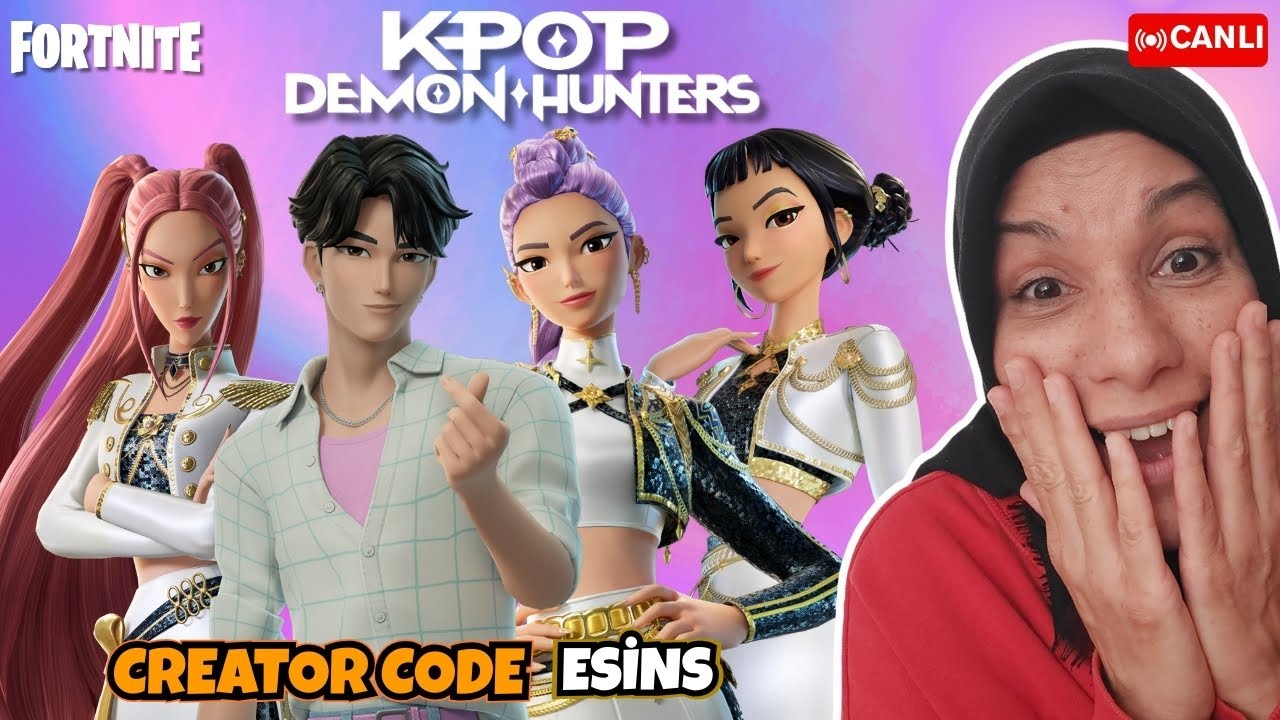*YENİ*  K-POP DEMON HUNTERS Fortnite MAĞAZADA | Battle Royale CANLI