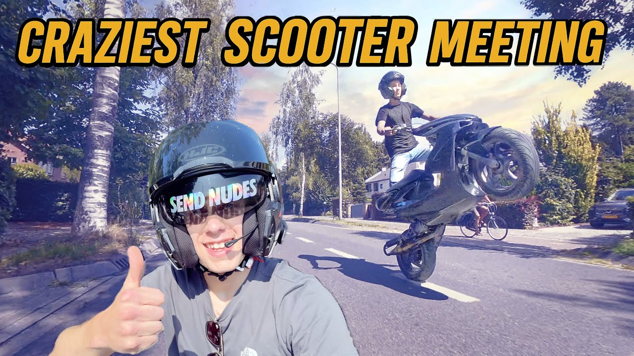Craziest Dutch Scooter Meeting EVER!