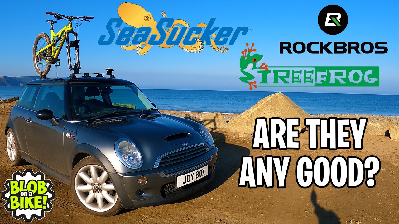 Suction Bike Racks...  Are They Any Good?  Seasucker / Treefrog / Rockbros Rack