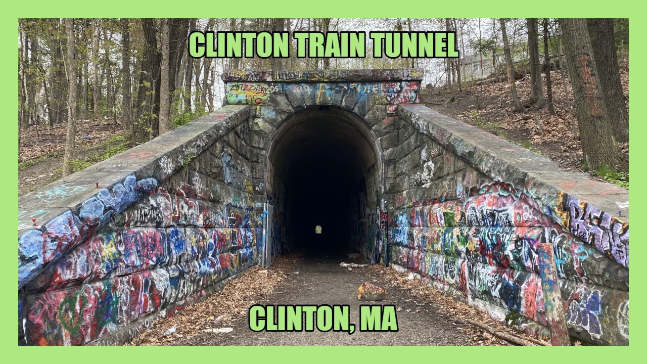 Exploring the ABANDONED Clinton Train Tunnel (Clinton, MA)