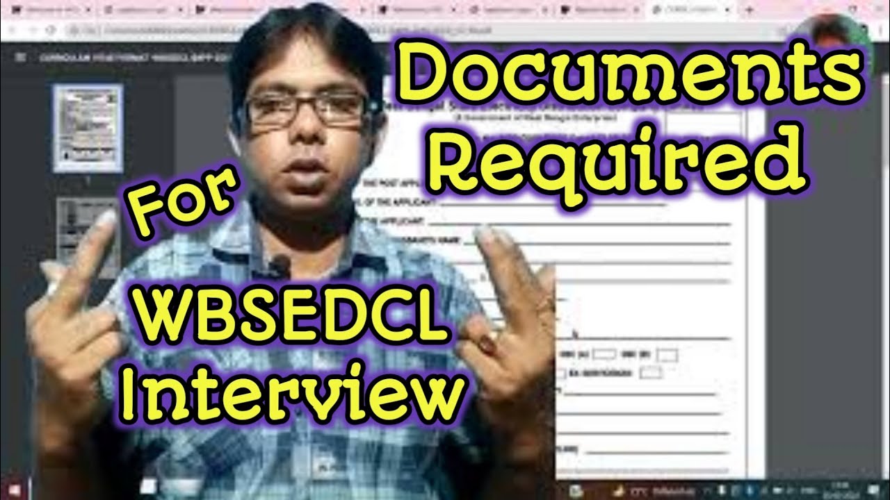 WBSEDCL Interview Documents | ইন্টারভিউ দিতে কি কি নিয়ে যাবেন | WBSEDCL Interview Steps | Venue |