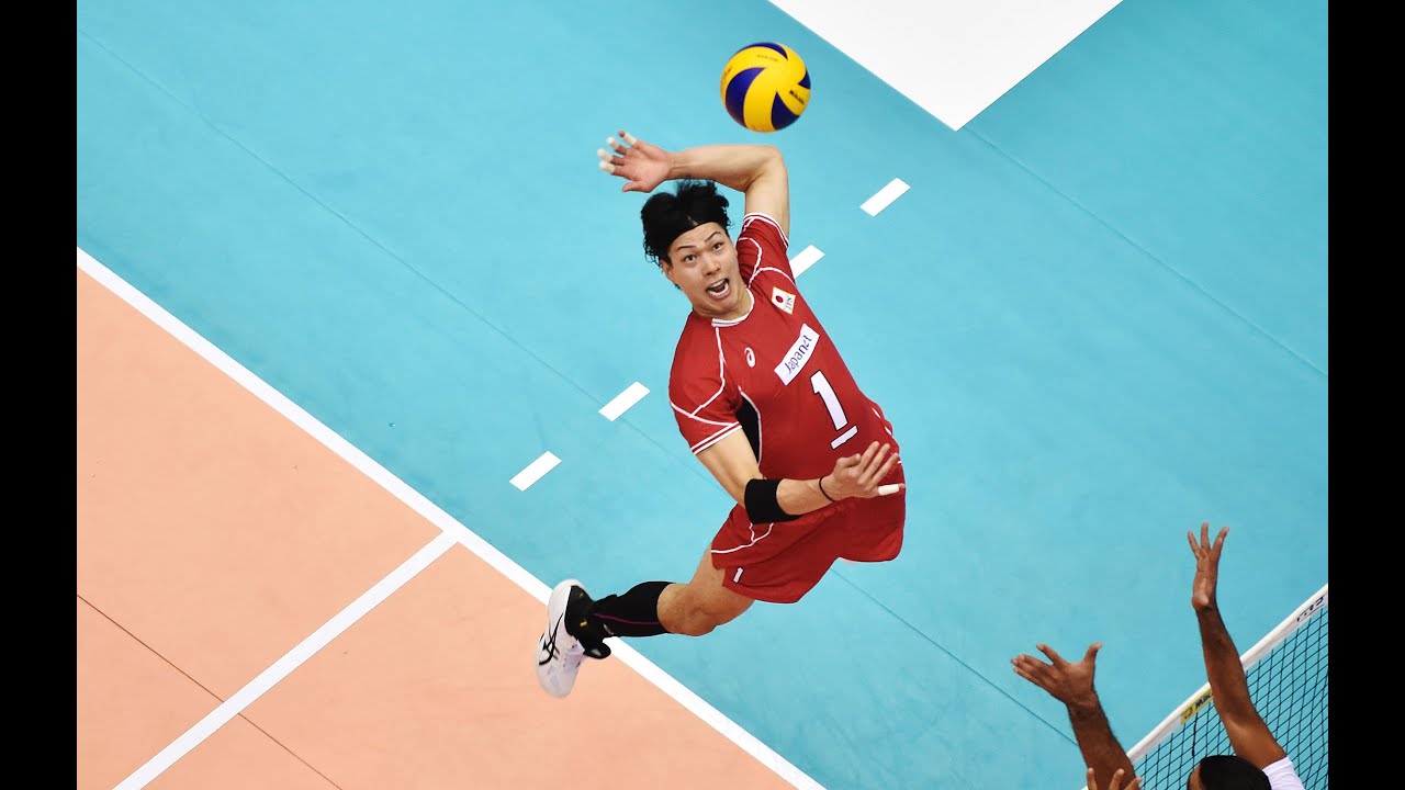 Kunihiro Shimizu 清水邦広 (part 1) - Japan vs Egypt Men's FIVB 2015 World Cup Volleyball Highlights