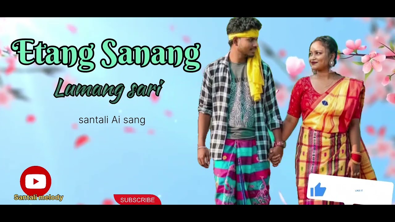 Etang sasang lumang sari new santali romatice Ai cover sang#Treding video